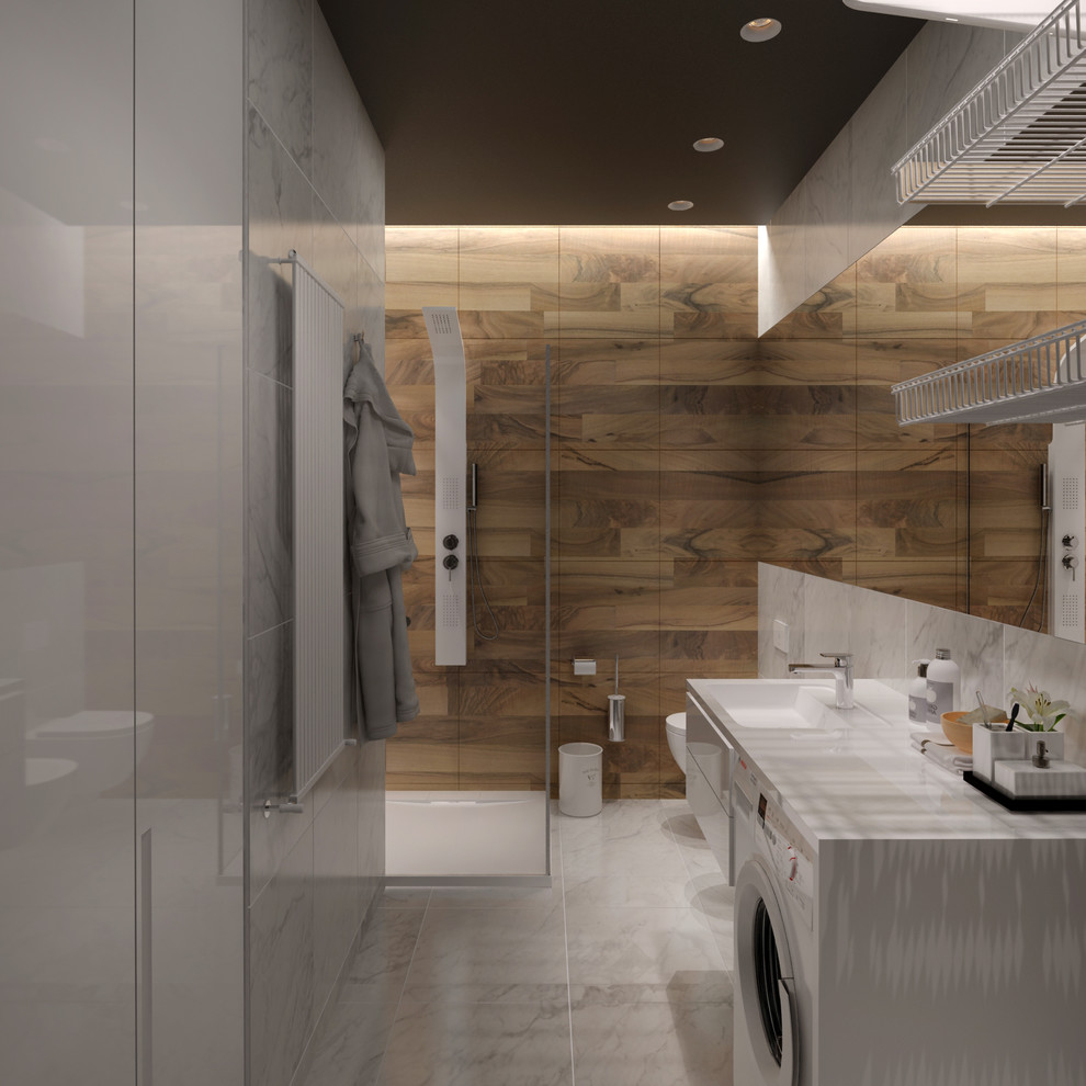 Дизайн-проект трехкомнатной квартиры в современном стиле г.Иркутск