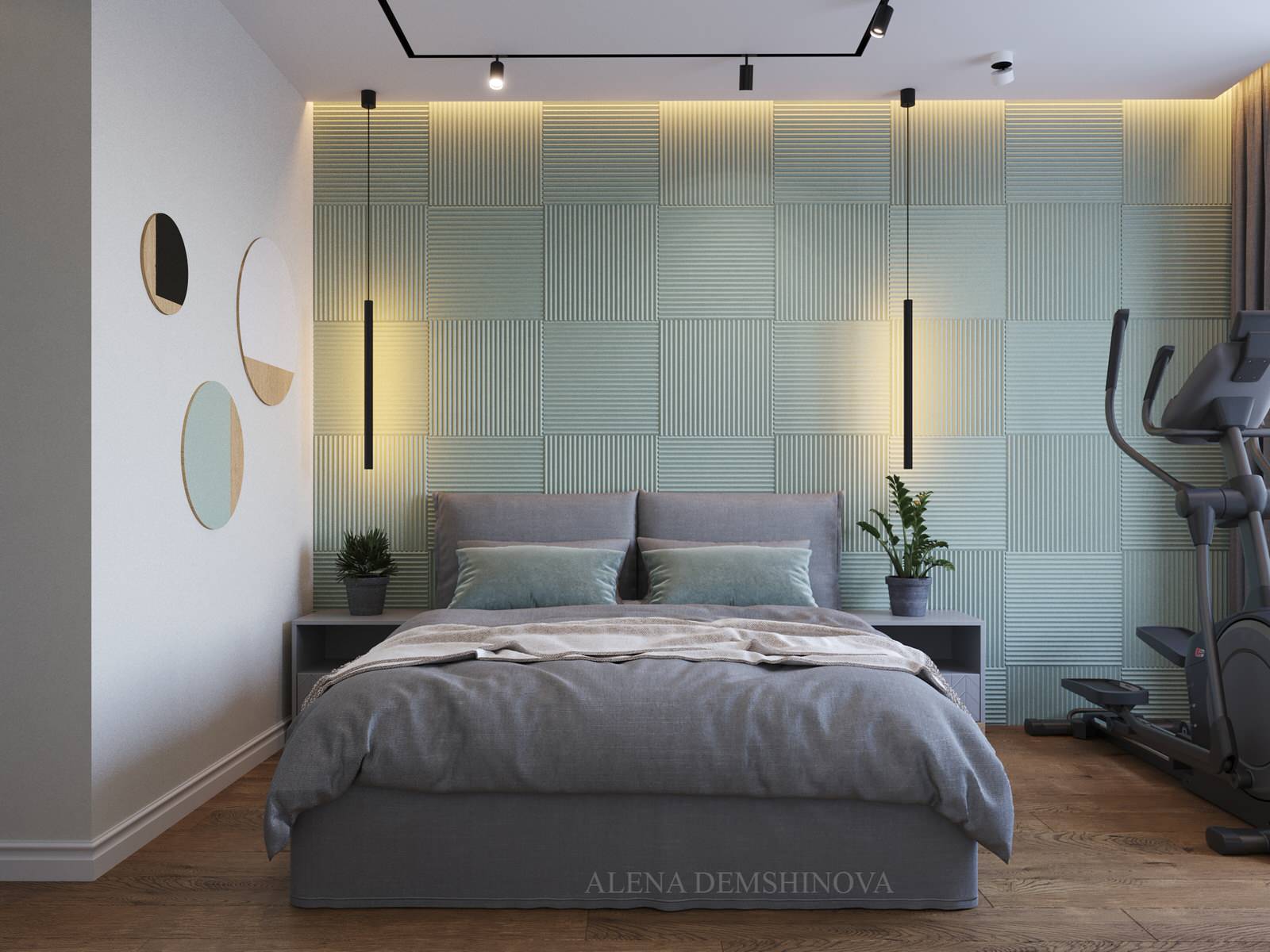 Квартира для молодой пары и их котиков