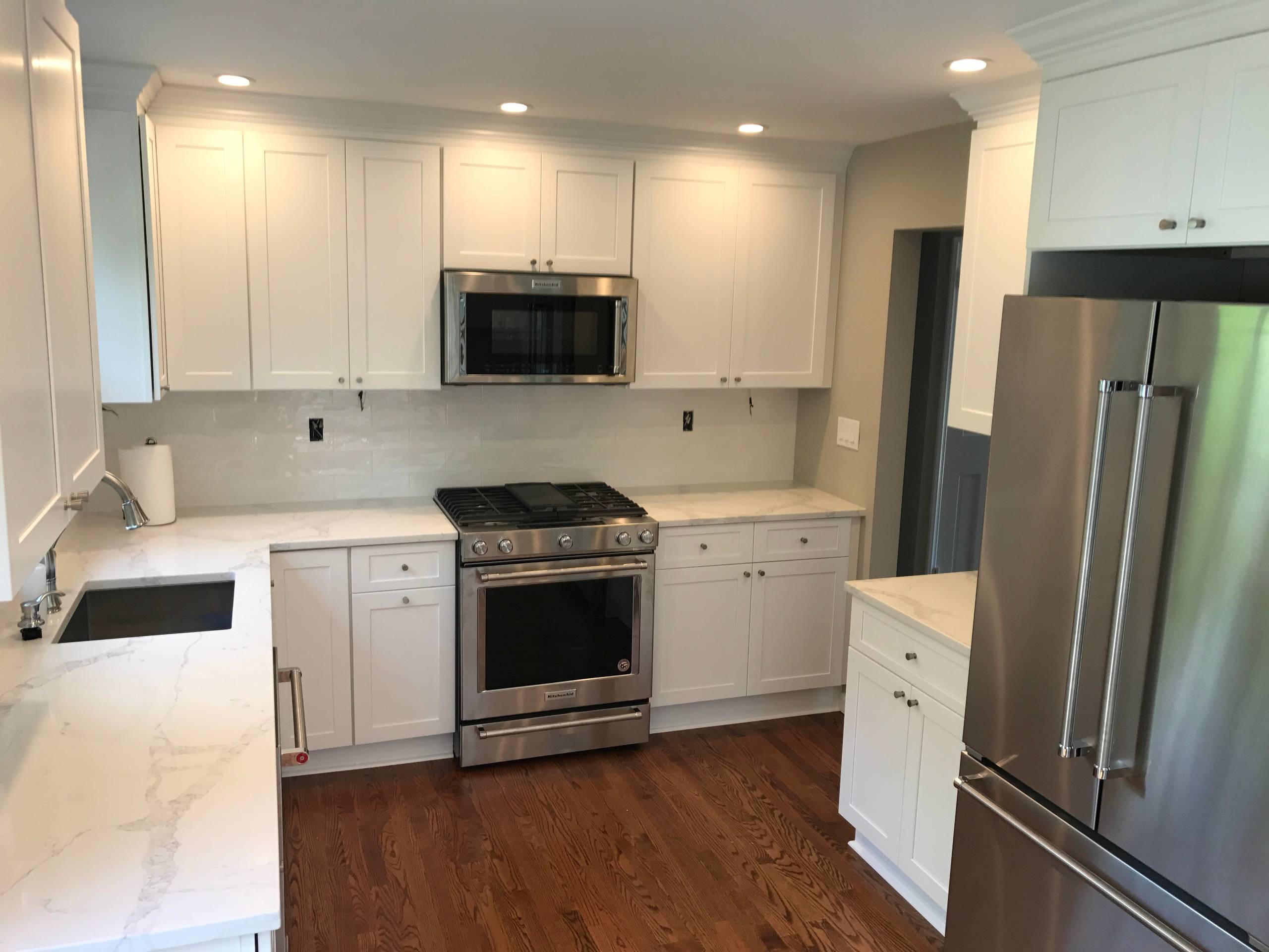 Bermiss , shaker white kitchen