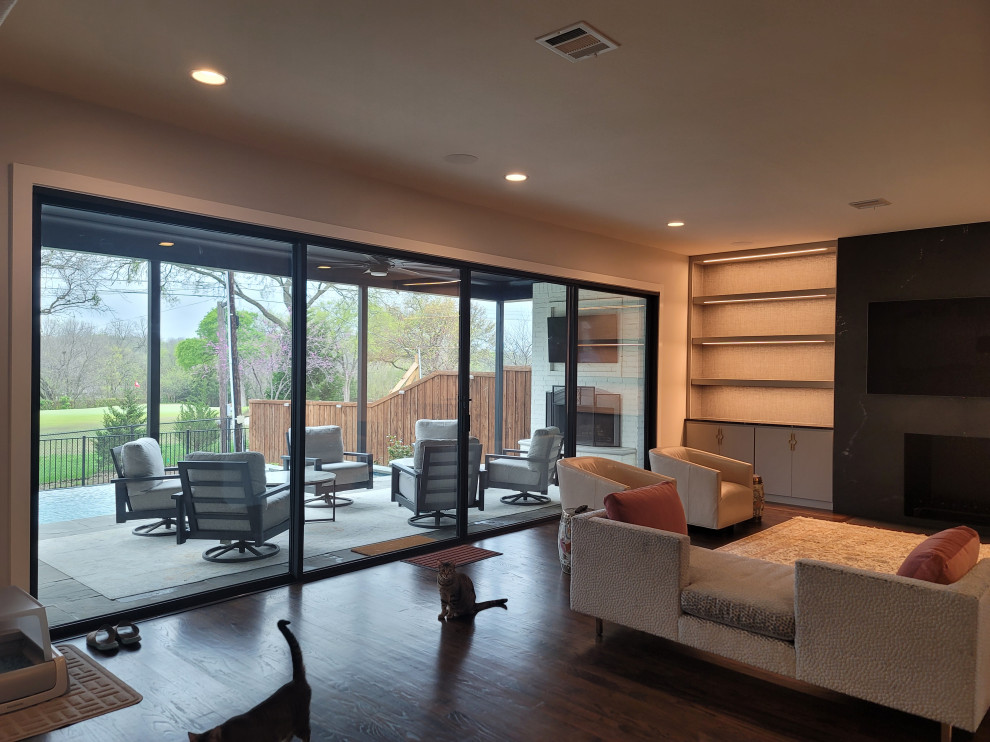 Living Room and Patio Remodel