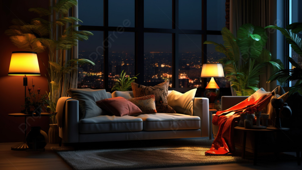 warm relaxed lighting