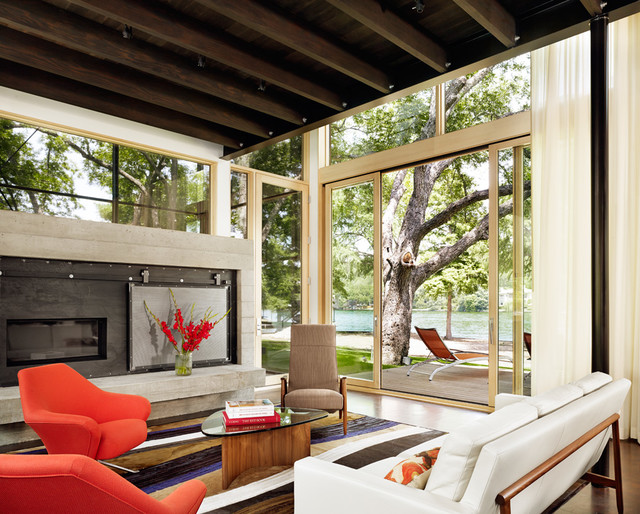 Hog Pen contemporary-living-room