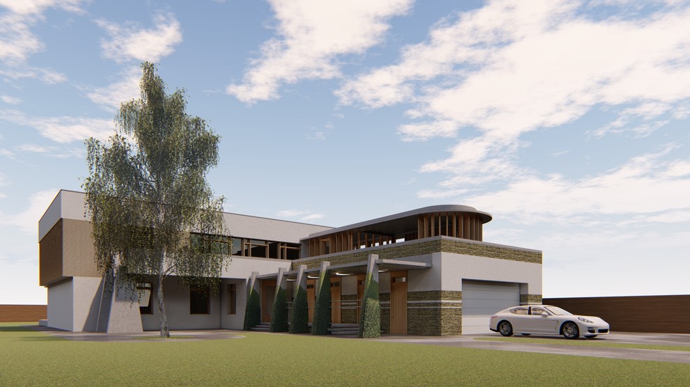 Загородная вилла 800м2