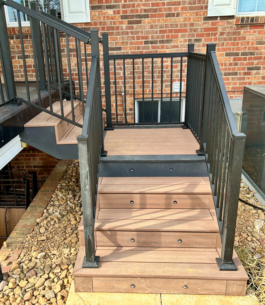 composite decking and stairs
