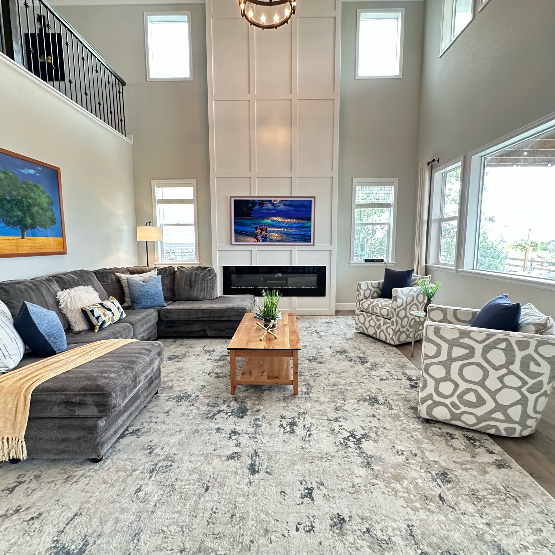 Modern Room Staging and Design