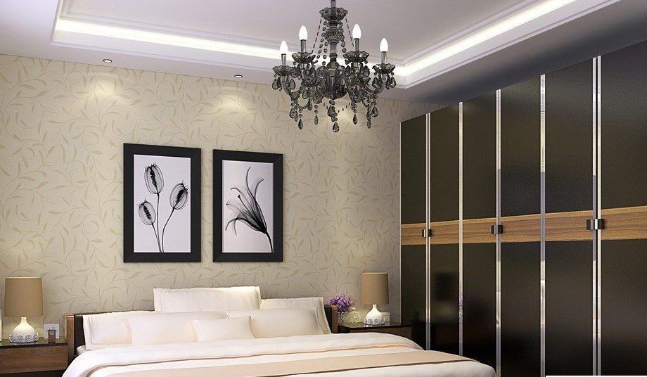 Imagen de dormitorio asiático de tamaño medio