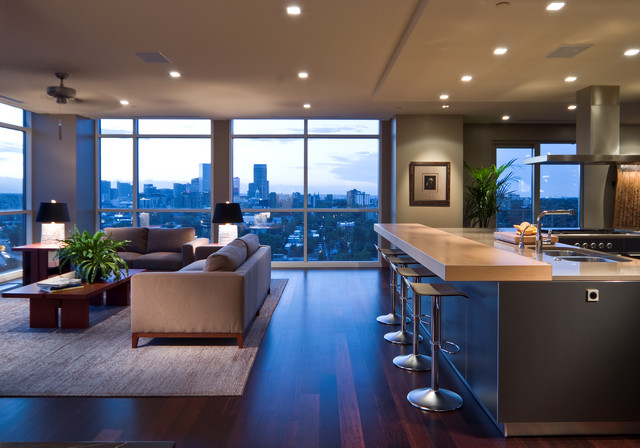Loft Views - Modern - Kitchen - Denver - by bulthaup Denver