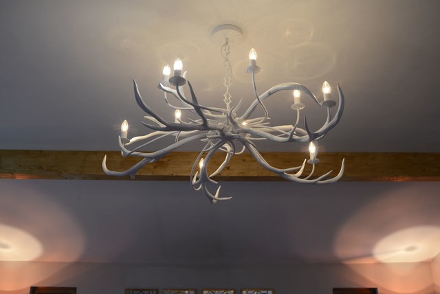Villa, Scotland contemporary-vardagsrum
