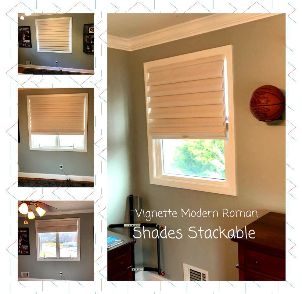 Alustra Vignette Modern Roman Shade