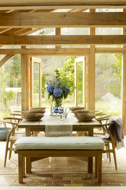 Country Dining Room lantlig-matplats