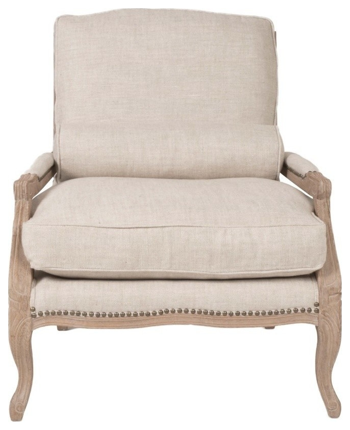 Brussels Club Chair, Bisque