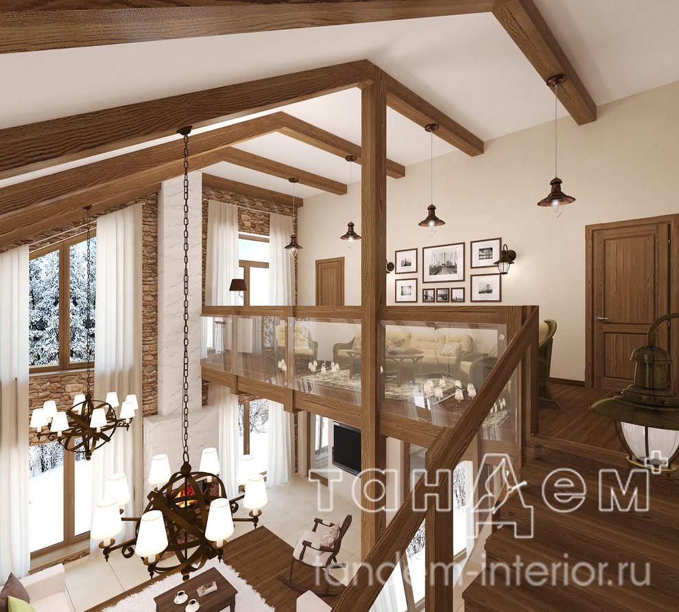 Гостиная со вторым светом