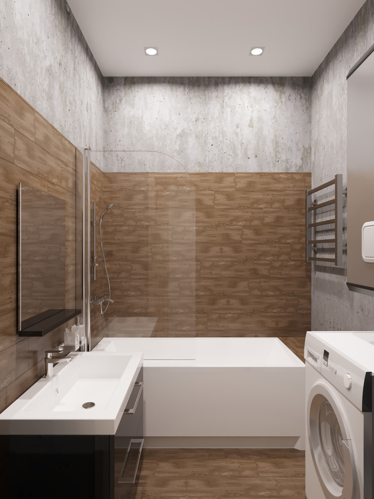 Двухкомнатный модуль стиле Лофт