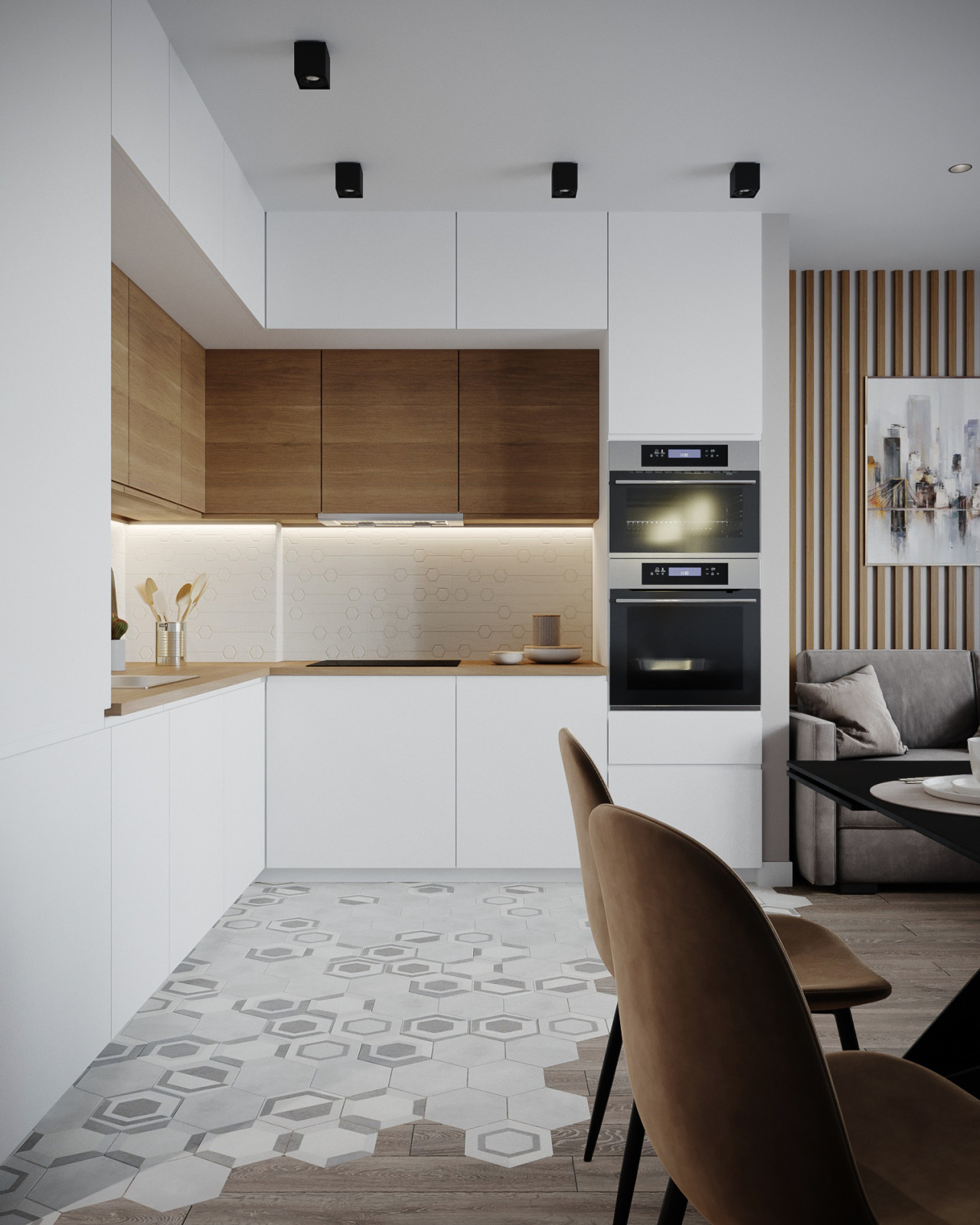 Двухкомнатная квартира для холостяка