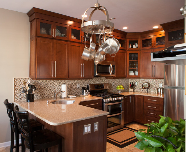 townhouse kitchen remodel - transitional - kitchen - new