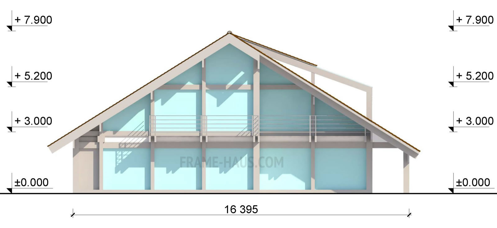 Фахверковый дом 350 м2