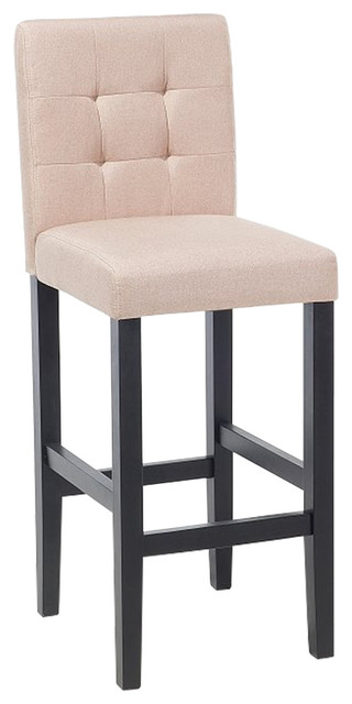 Madison Upholstered Kitchen Stool Transitional Bar Stools And Madison Upholstered Kitchen Stool Transitional Bar Stools And By Beliani