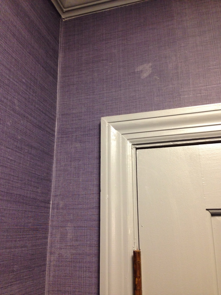 Excess wallpaper paste how to remove