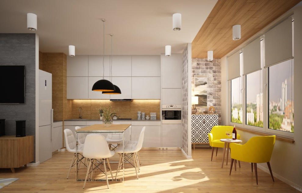 ЖК Наследие. Двухкомнатная квартира в Скандинавском стиле.