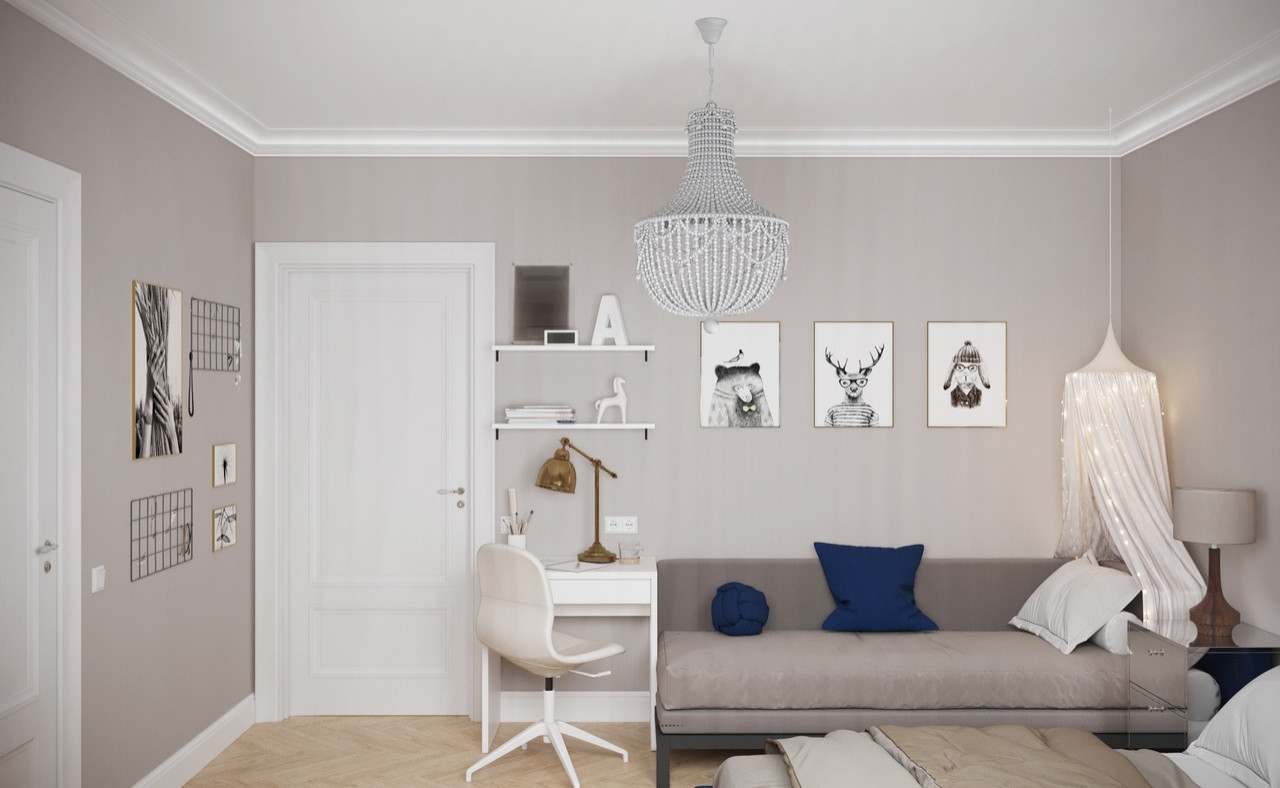 ЖК SCANDIS квартира с элементами неоклассики