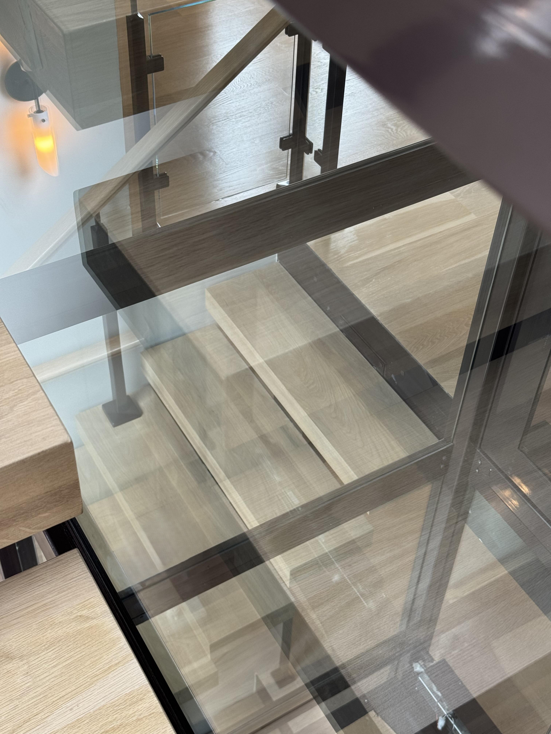 136_Modern Mono-Beam Encircling Glass Elevator, Bethesda, MD 20814