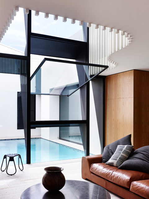St Kilda West contemporary-living-room