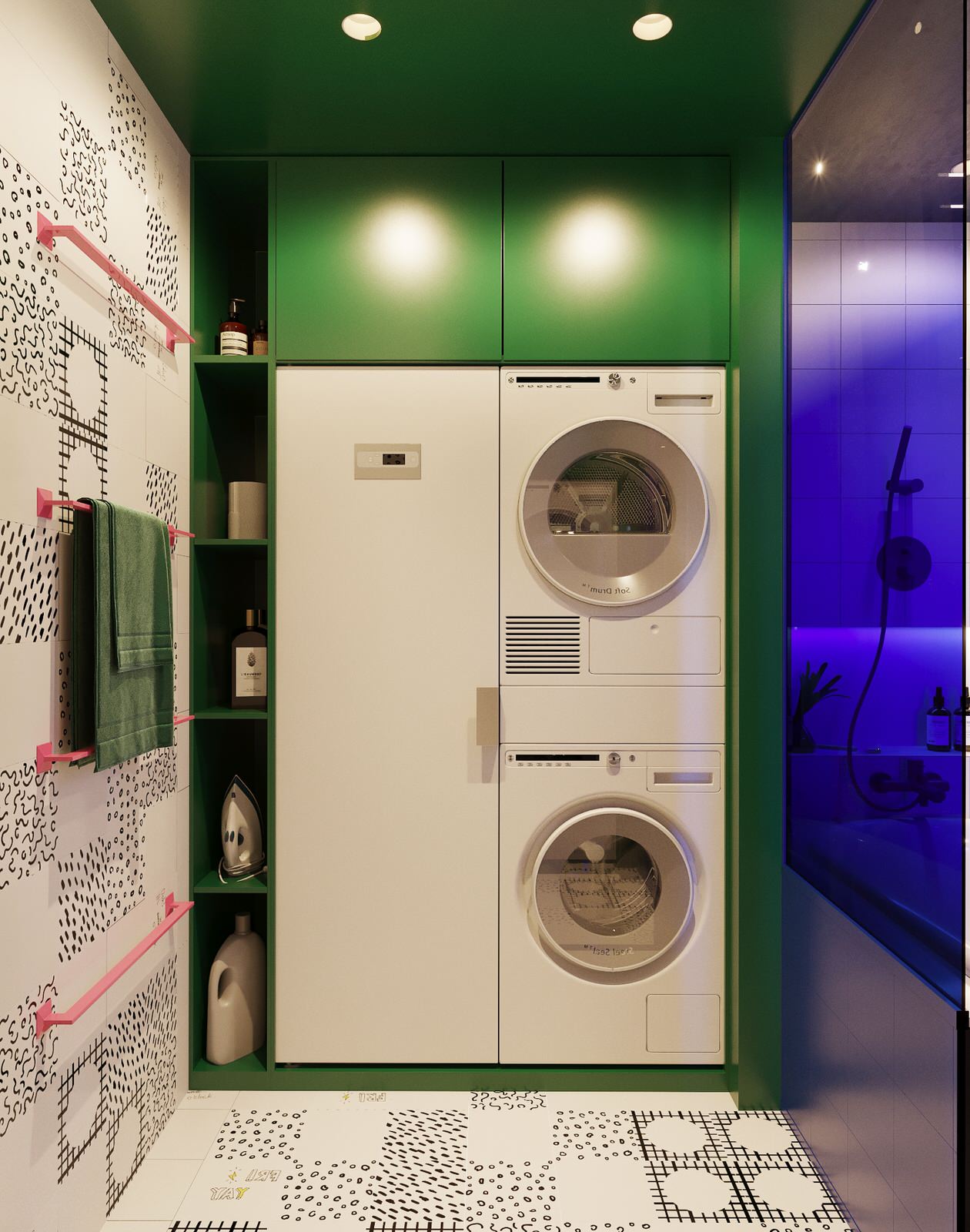 Постирочная. Квартира в ЖК "МИД"