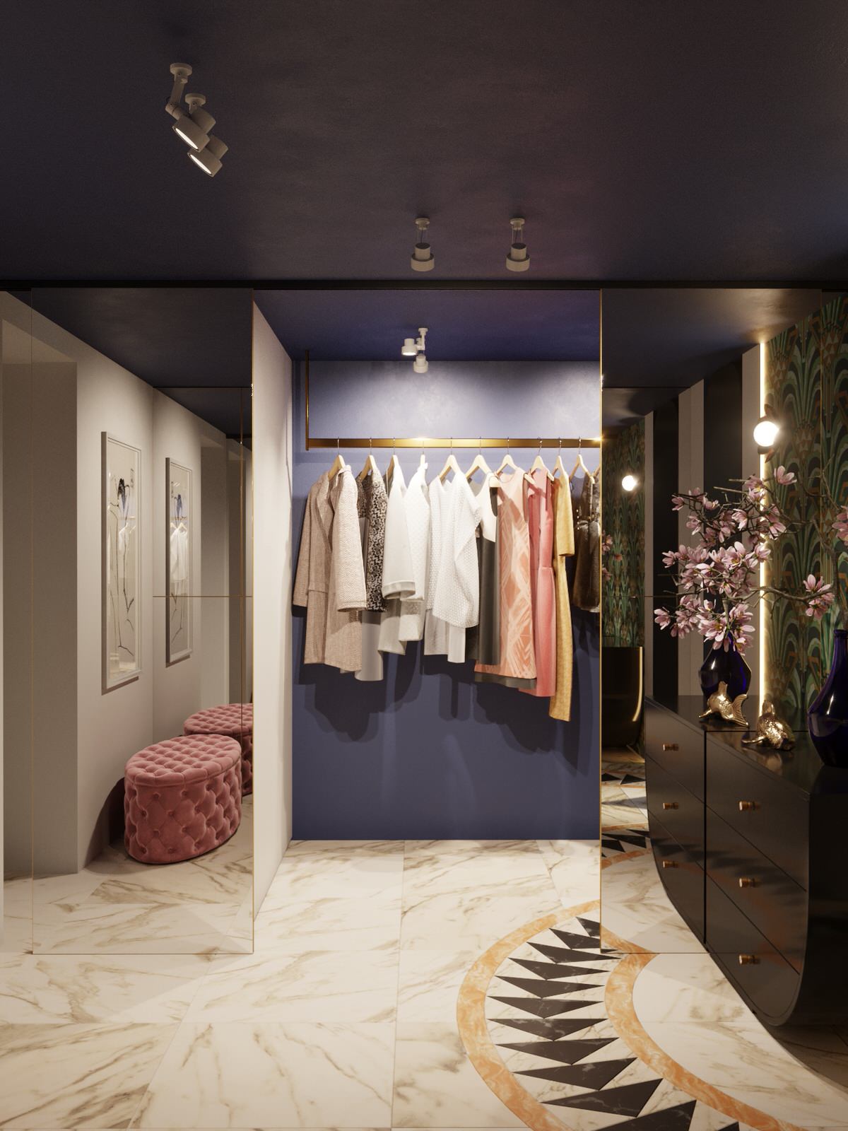 Проект двухуровневой квартиры с мансардой