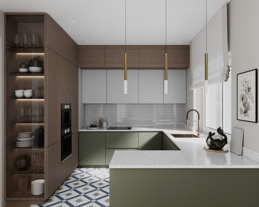 Частный дом с небольшой высотой потолков