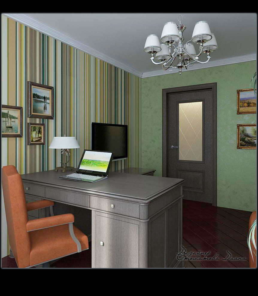 Квартира "классика в зеленом"