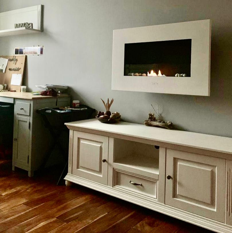 Биокамин "Монро 1 XS" в квартире на Арбате