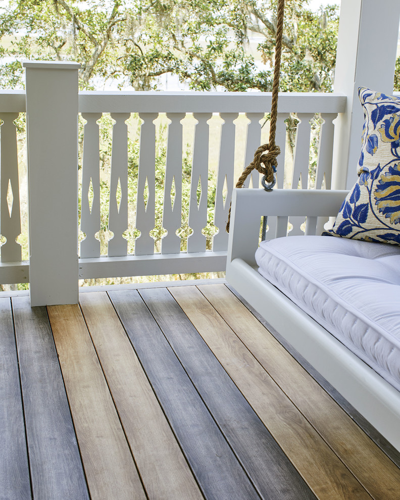 Inspiration for a coastal balcony remodel in Jacksonville