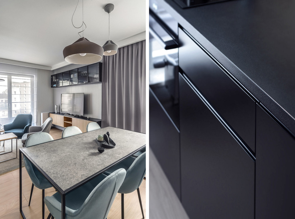 Двухкомнатная студия в современном стиле