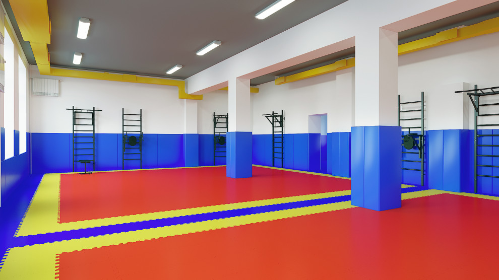 Интерьер спортивной школы