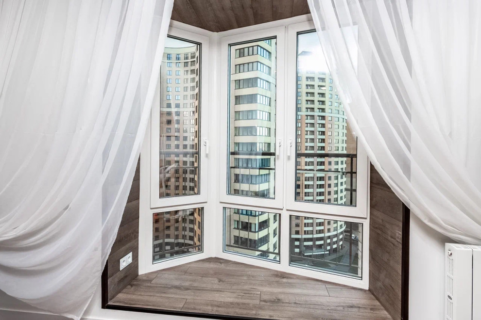 Остекление Балконов и лоджий с отделкой