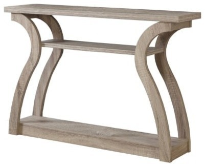 Accent Table - 47"L / Dark Taupe Hall Console