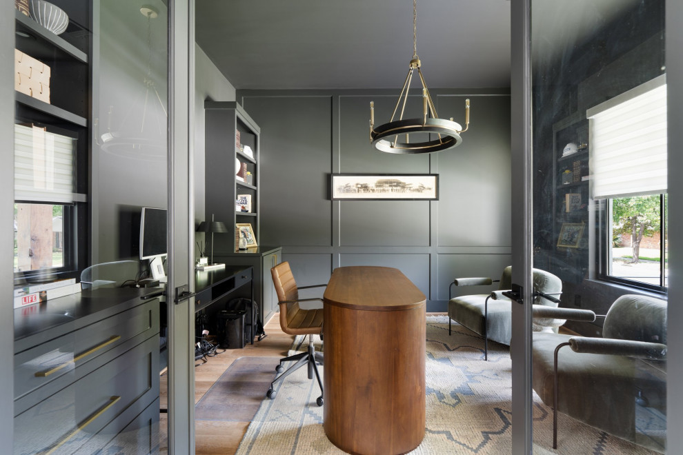 Manhattan - Houston - Transitional - Home Office - Houston - by Alair ...
