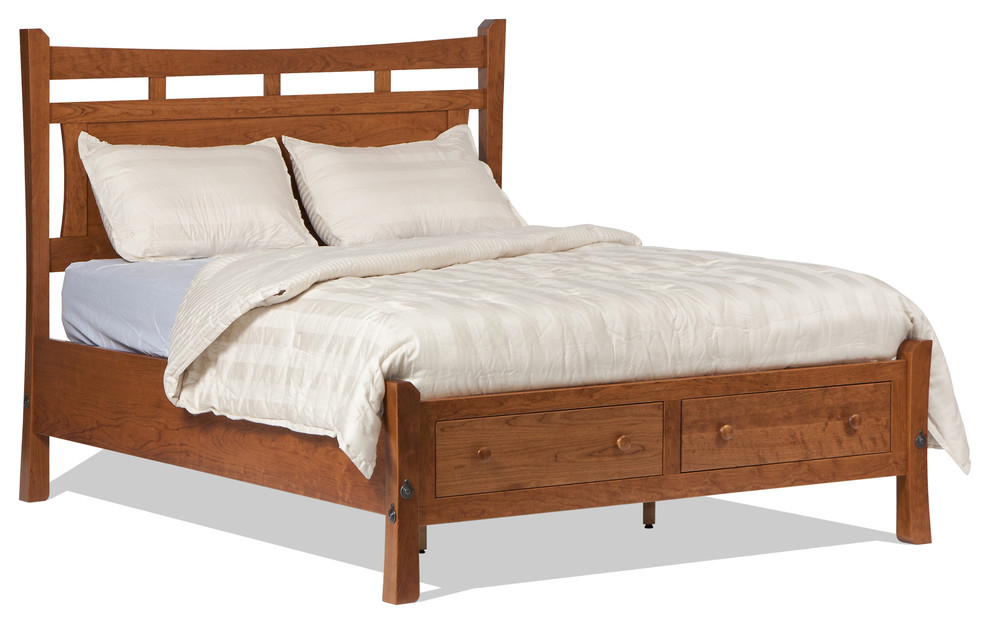 madison ave panel bed