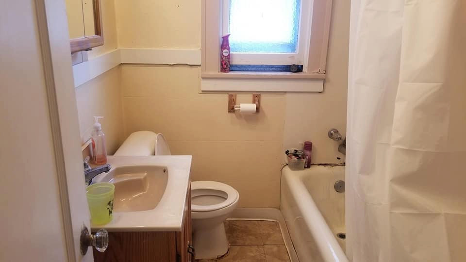 Bathroom Before