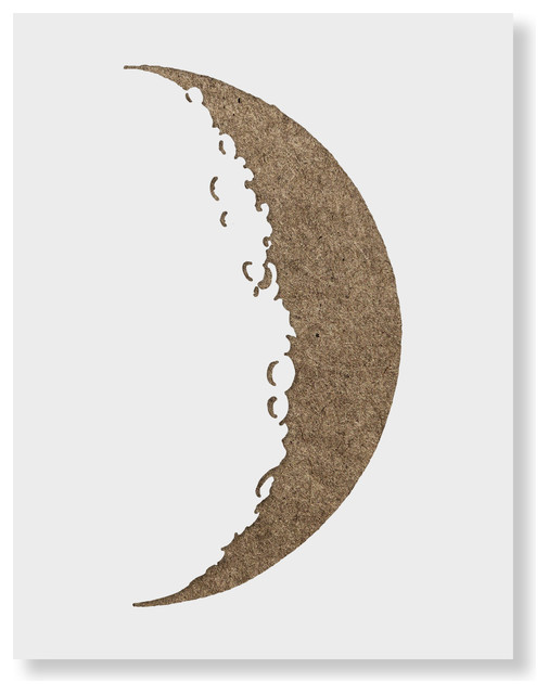 Crescent Moon Stencil