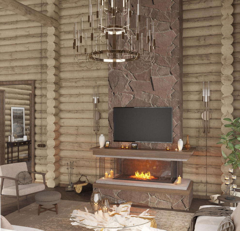 Дизайн интерьера дома 125 кв.м.