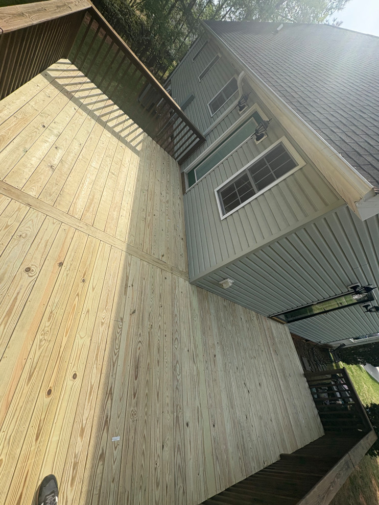 deck refinshed