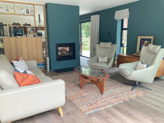60's House Renovation retro-vardagsrum