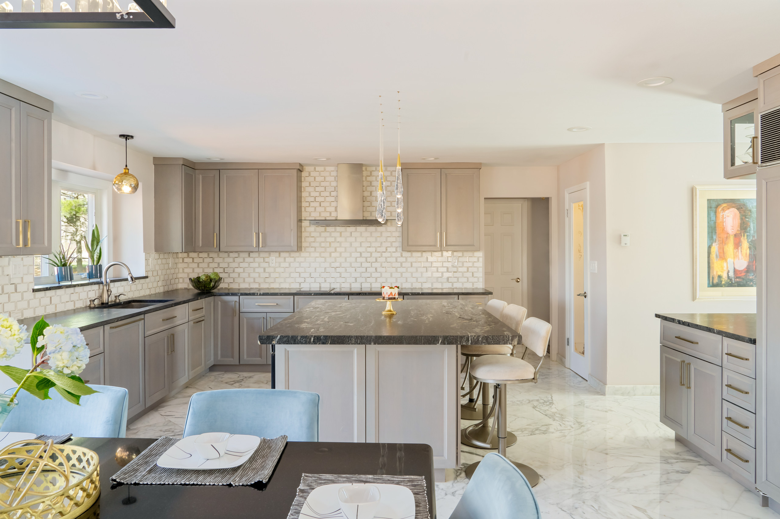 Luxury Grey Kitchen