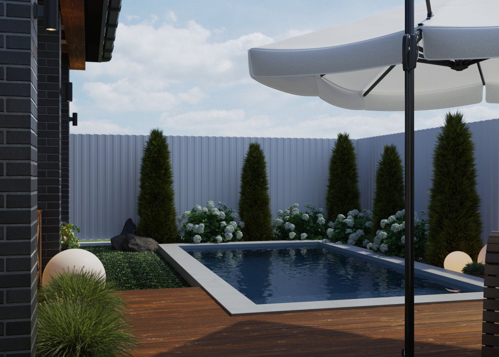 Задний двор частного дома, г. Ростов-на-Дону, ул. Осипенко