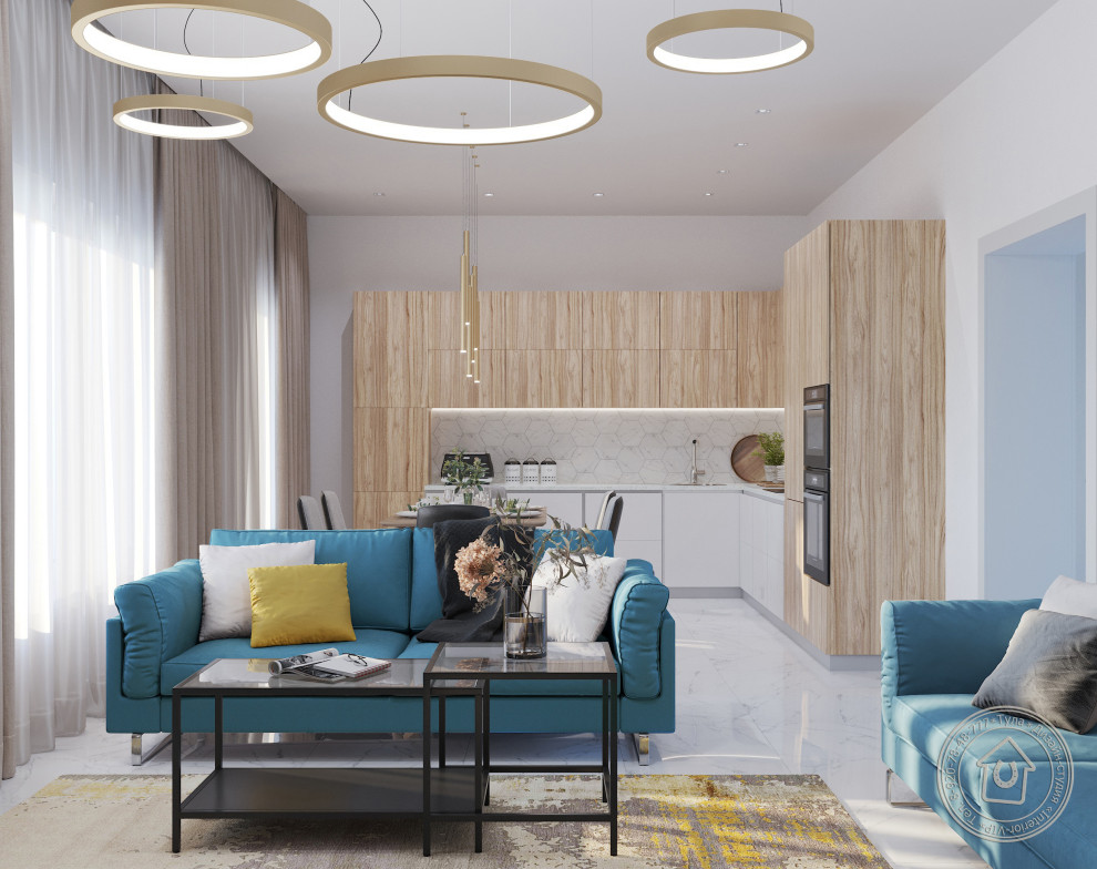 Дизайн-проект гостиной г. Тула