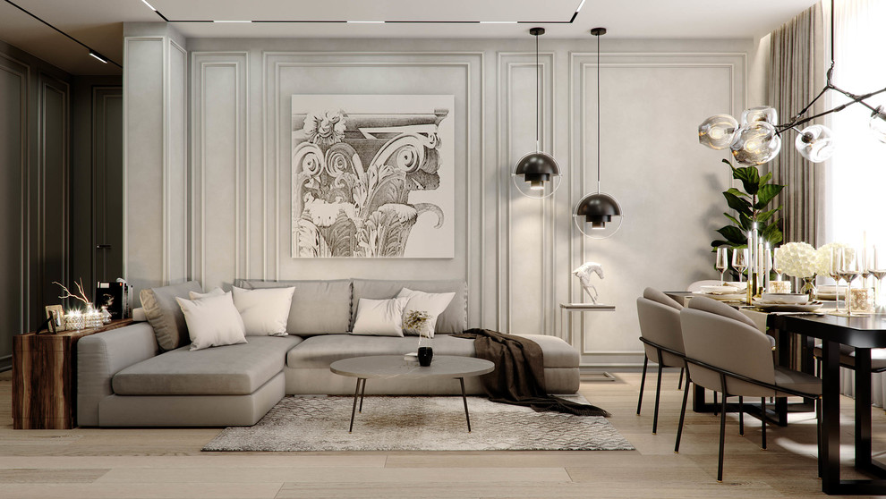 Дизайн квартиры в ЖК Дворянский 100м2