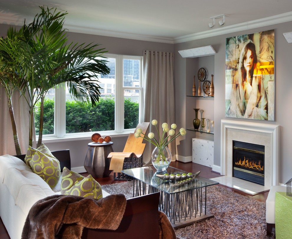 Ritz Carlton Residences - Contemporary - Living Room - Baltimore - by