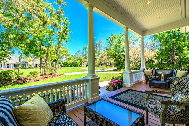 The American Dream Home In Ormond Beach Florida American Traditional Veranda Orlando By Florida Luxury Real Estate By Joyce Marsh