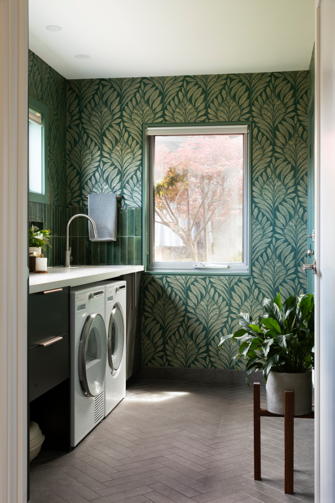 Thornbury Townhouse Interior Design - Contemporary - Laundry Room ...